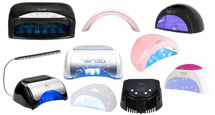 UV or LED Nail Lamp on Gel Manicure
