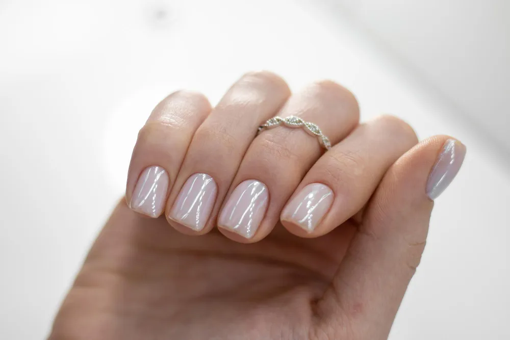 Short Square Nails at Fate Nail Bar · Milpitas, CA