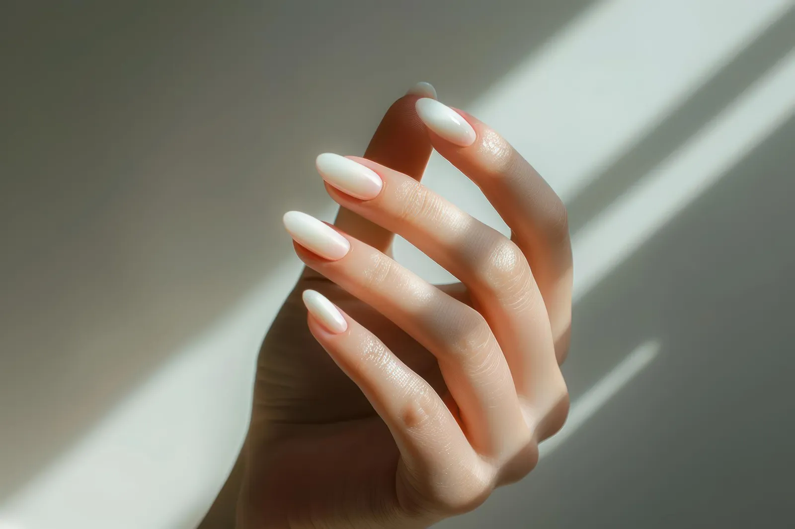 Medium Almond Nails at Ame Nail Bar · Costa Mesa, CA