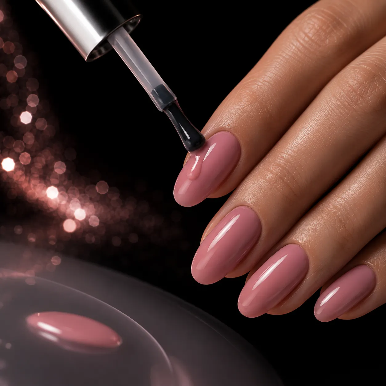 Long Almond Nails at SpaRenity Salon · Santa Clara, CA