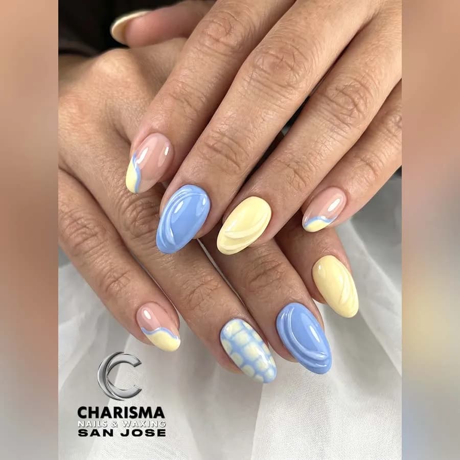 Ombré Almond Nails at Charisma Nails & Waxing San Jose · San Jose, CA