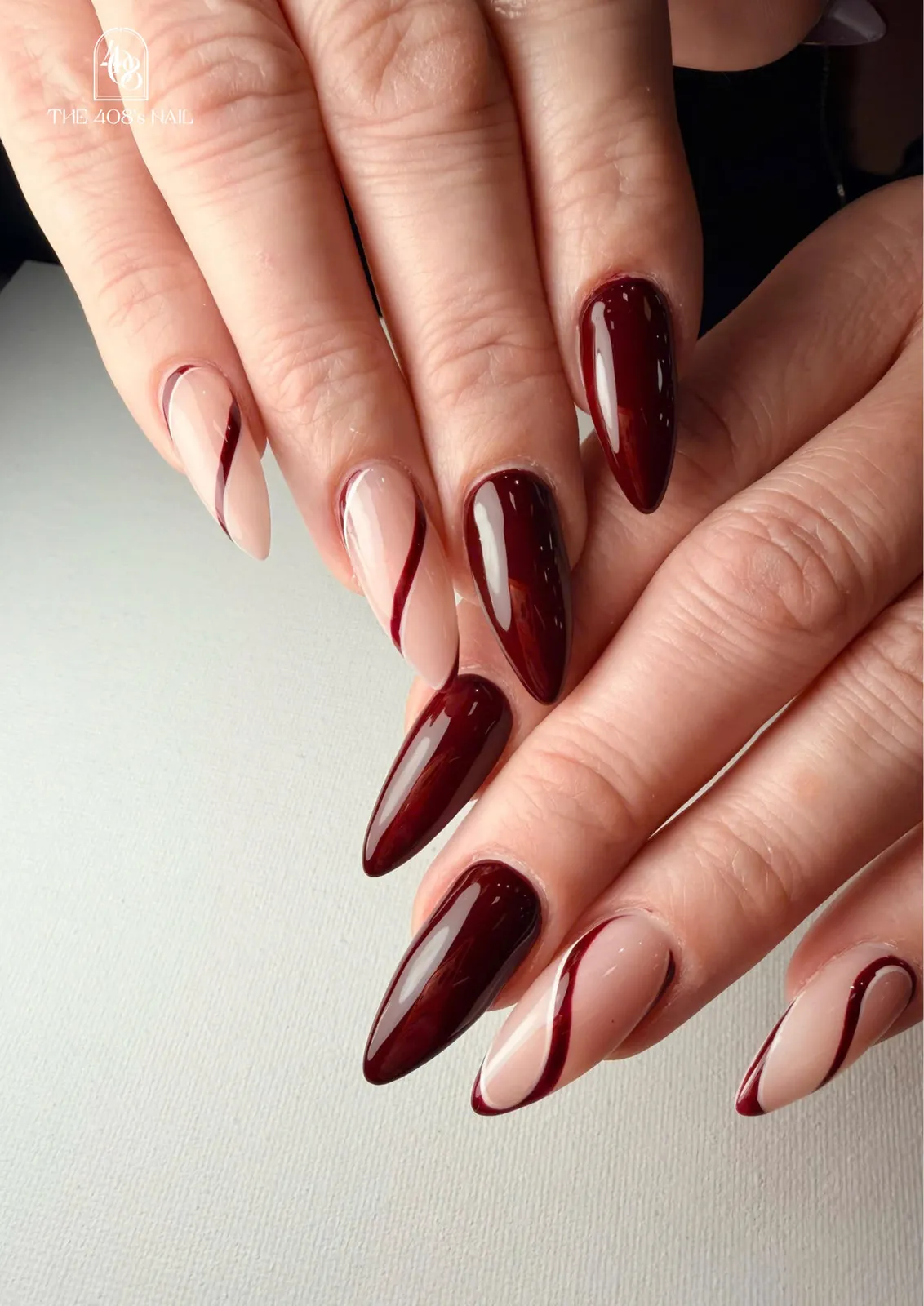 Ombré Almond Nails at The 408's Nail · San Jose, CA
