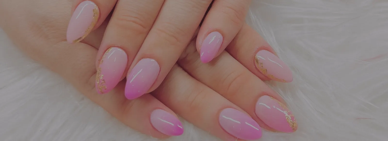 Ombré Almond Nails at Ivy's Nails · Santa Clara, CA