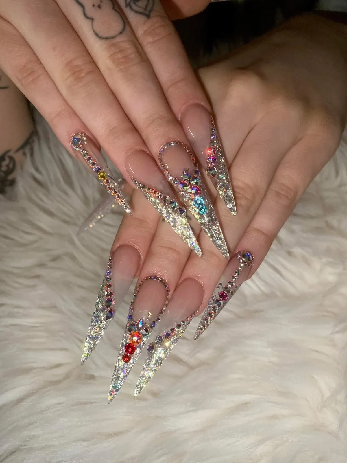 Gel nail studio nail photo