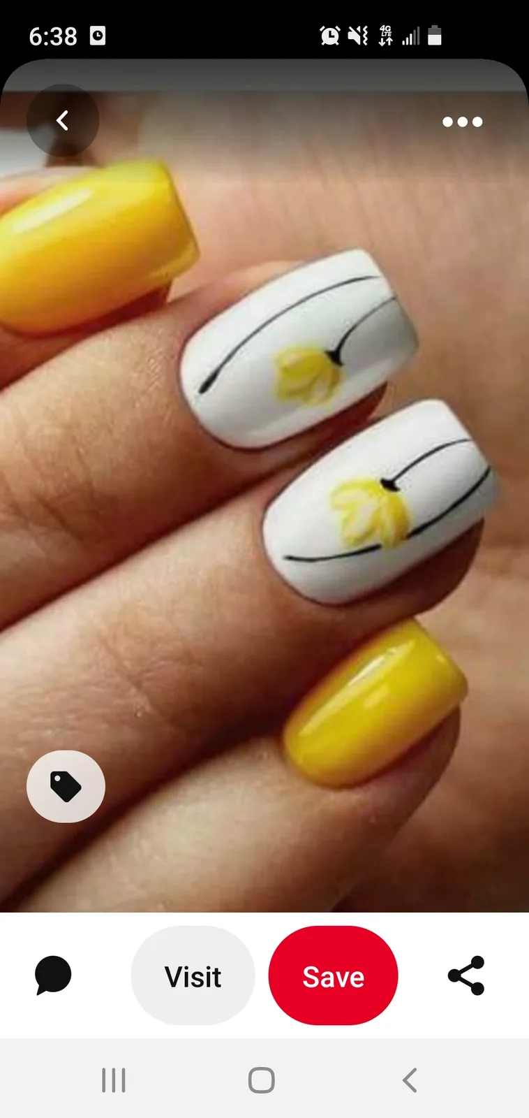 White Oval Nails at Pink Mani Nails · Anaheim, CA