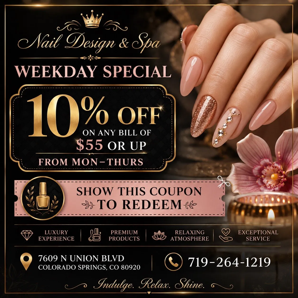 Nails Design & Spa nail photo