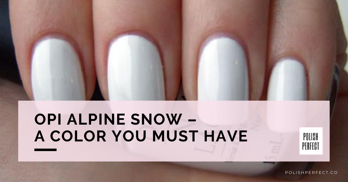 White Candy Ribbon Nail Art with O.P.I Alpine Snow | Jean Milka