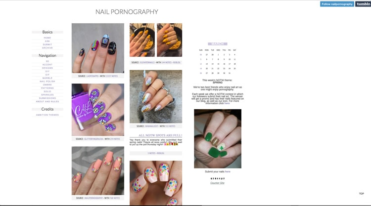 Tumblr Nail Designs: Nail Pornography