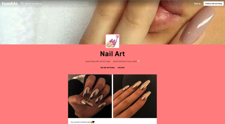 Tumblr Nail Designs: Nail Art