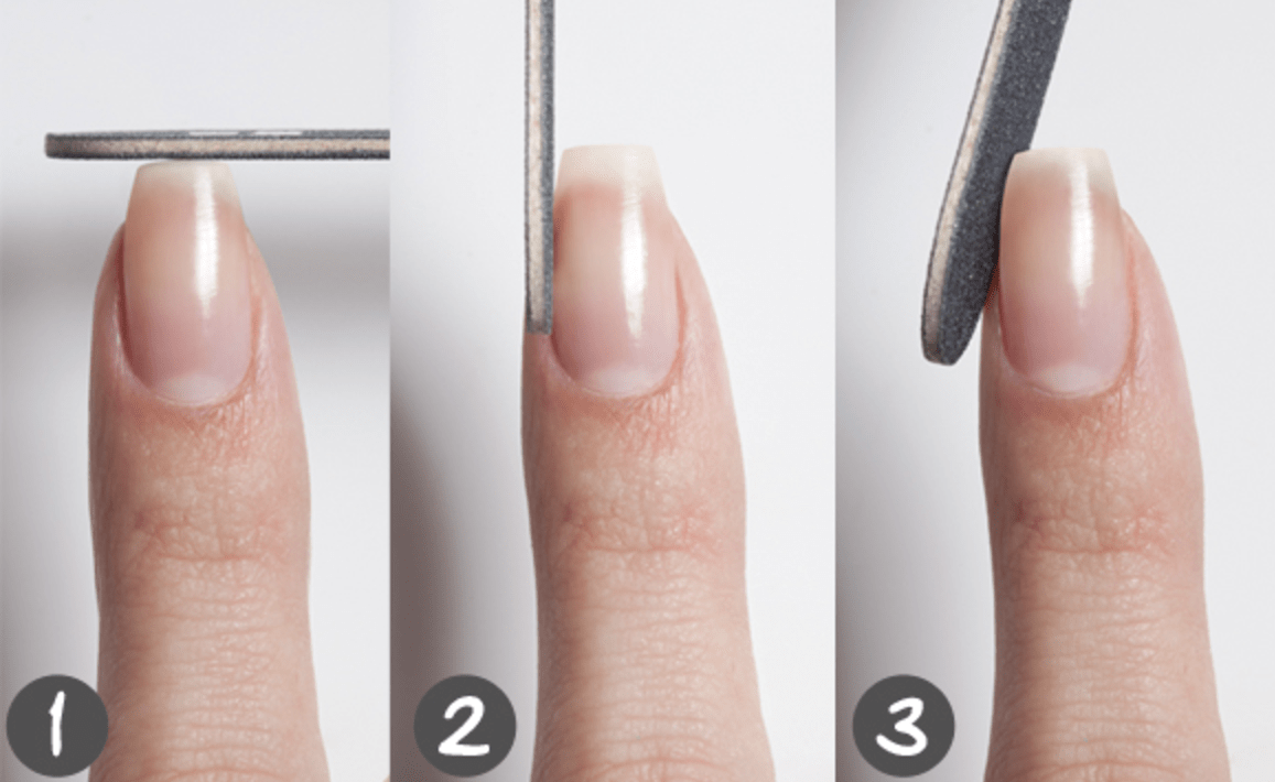 How to file nails