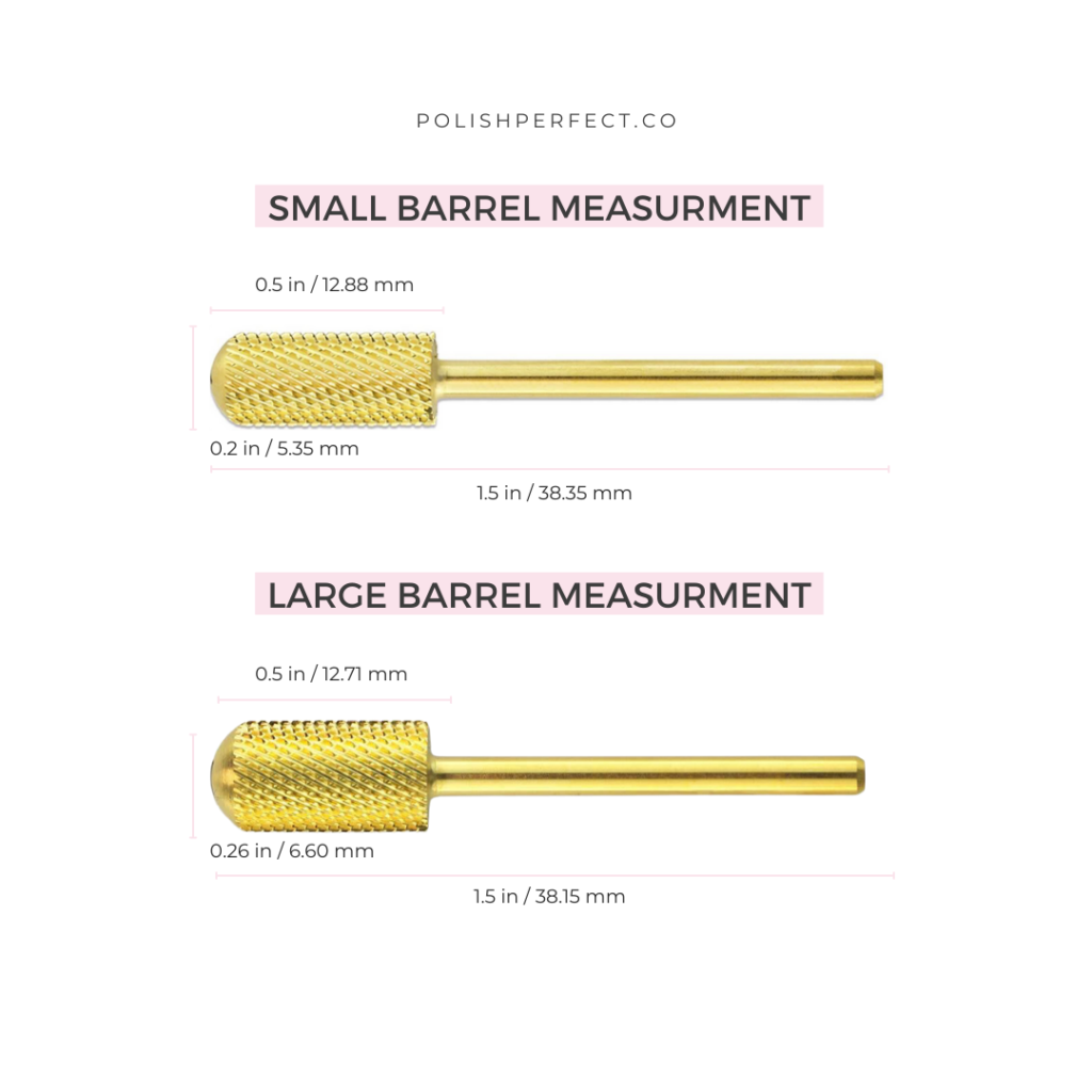 Small and Large Barrel Nail Bit