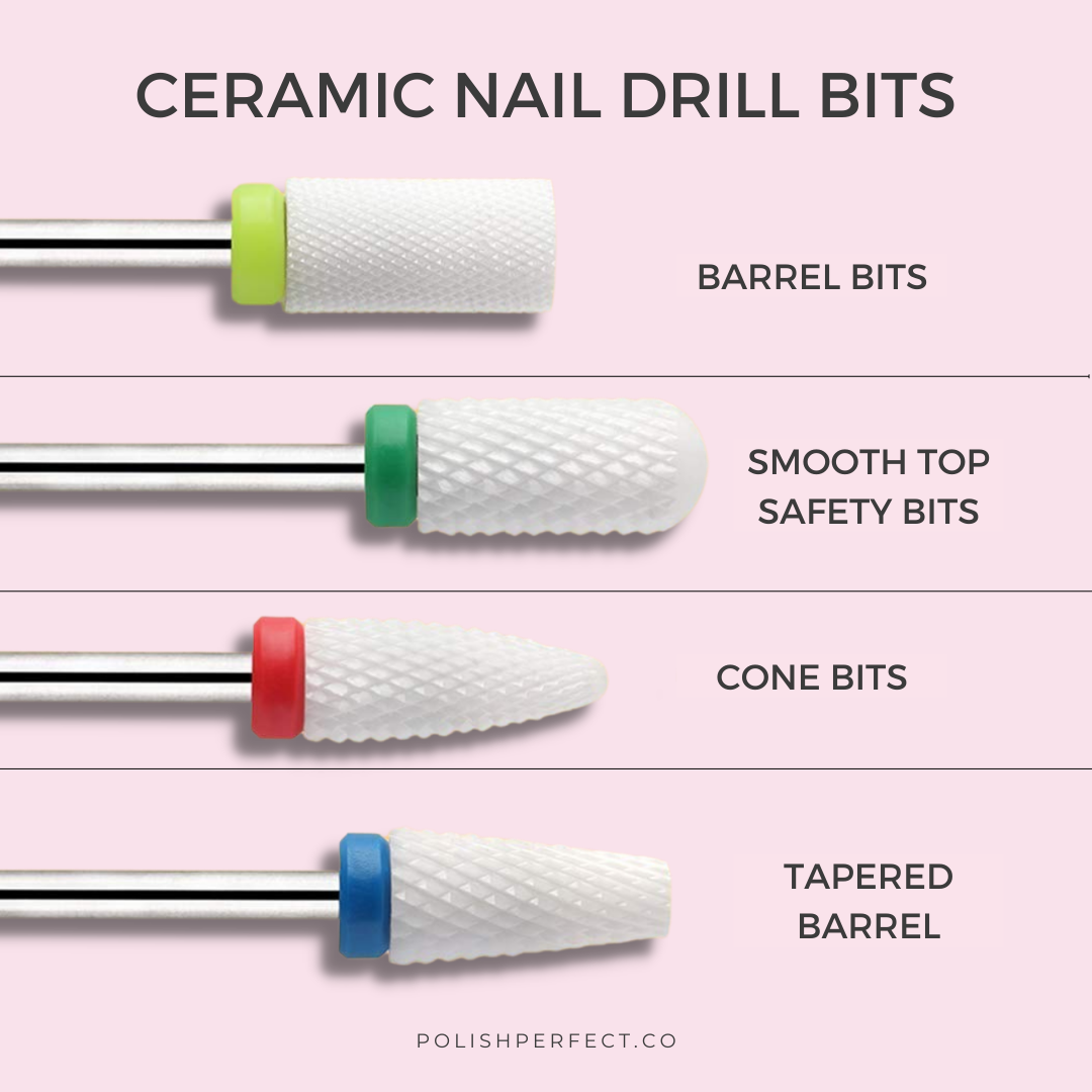 Different Types of Ceramic Nail Bits